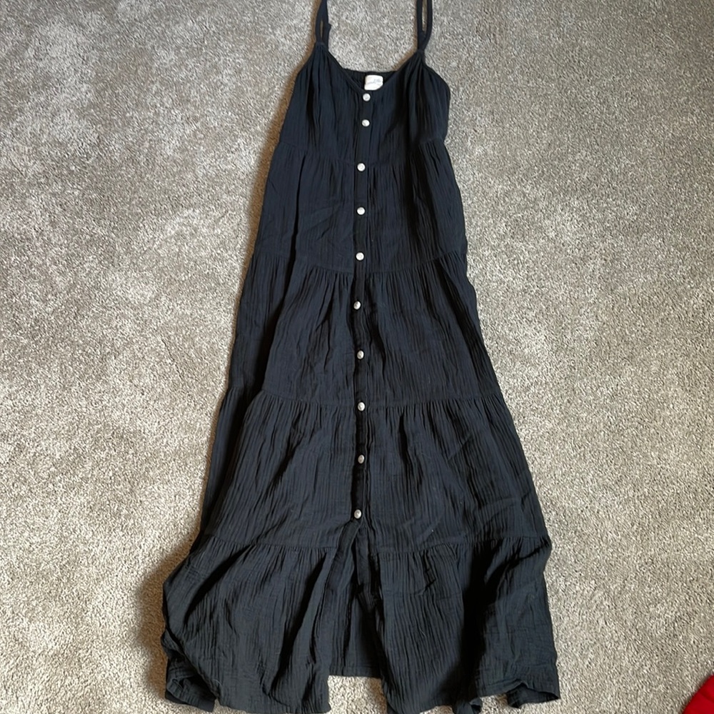 Black maxi dress from Target, size M